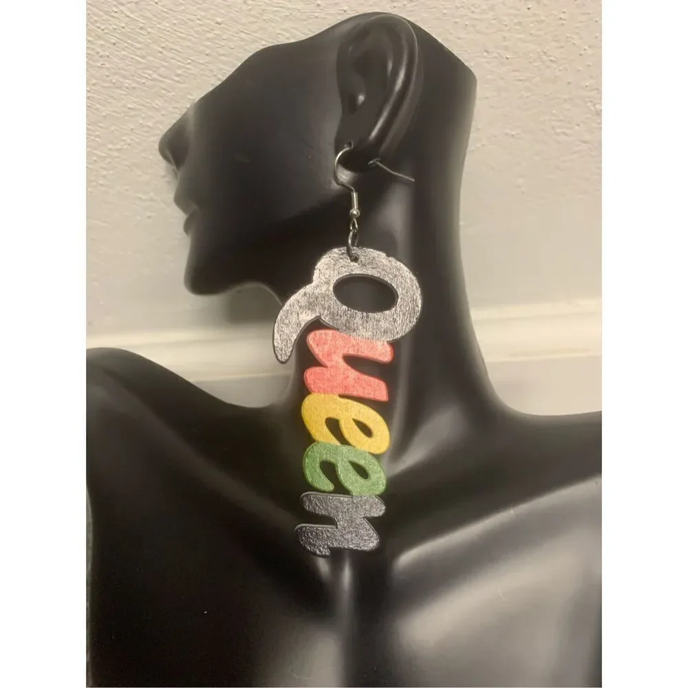 Queen Statement Earrings